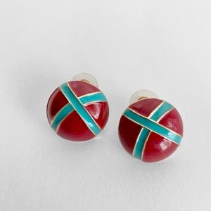 silverlià Trendy Fashion Retro Vintage Round Christmas Gift Women Earrings